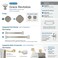 Amerock  Cabinet Knob  Polished Nickel  138 inch 35 mm Diameter  Grace Revitalize  1 Pack  Drawer Knob  Cabinet Hardware