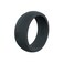 QALO Mens Classic Rubber Silicone Ring Rubber Wedding Band Breathable Durable Rubber Wedding Ring for Men 85mm Wide 25mm Thick Slate Grey Size 11