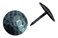 Clavos 1 14 inch diam Head Oil Rubbed Bronze Finish Decorative Nails Pack of 25