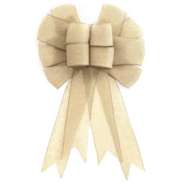 Large Burlap Bows for Presents  Big Bow for Present Large Gift Bow Big Bows Burlap Bow Large Bows for Gift Wrapping Big Gift Bow  Large Bow for Gift