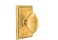 Emtek Privacy Set Rectangular Rosette Egg Knob French Antique