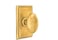 Emtek Privacy Set Rectangular Rosette Egg Knob French Antique
