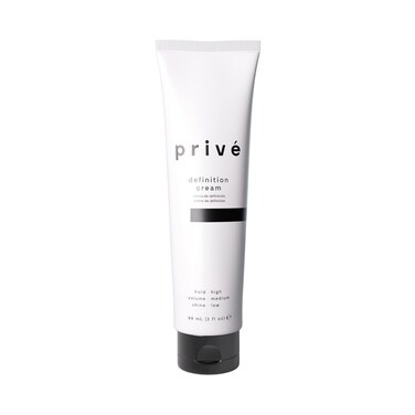 Prive Definition Cream  Hair Texturizer CreamCurl Defining Frizzy Control Defines and Separates Your for Sculpted Looks Styles 3oz
