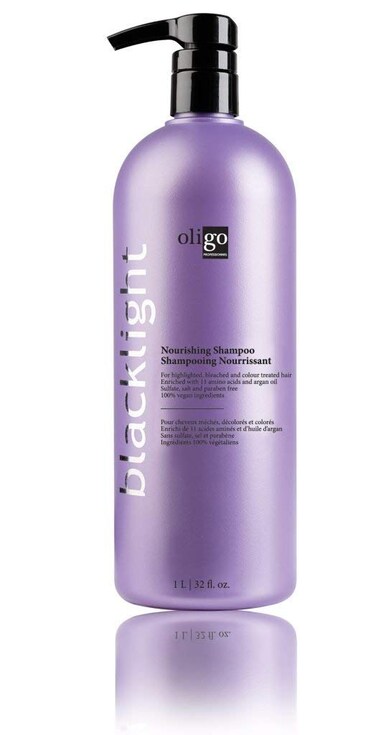 Oligo Professional Blacklight Nourishing Shampoo  Paraben Free  Moisturizing Hydration  Vegan Friendly Color Extender 32 Oz