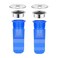 Sydien 2Packs Silicone Drain Backflow Preventers Sink Floor Drain Trap 1 Way Valve for Pipes Tubes in Toilet Bathroom Floor Drain 3439mm Hole110mm Depth
