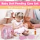 Mommy  Me Baby Doll Accessories Feeding Care 7 Piece Set in a Bag Includes Doll Magic Bottles