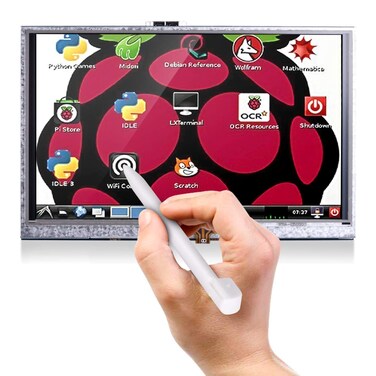 Longruner 5 Inch Touch Screen 800x480 TFT LCD Display for Raspberry Pi 3 2 Model B RPi 1 B B A A LSC5A 5 inch Touch Screen