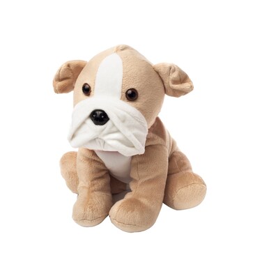 Bull Dog Warmies  Cozy Plush Heatable Lavender Scented Stuffed Animal