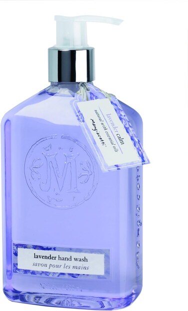 Mangiacotti Liquid Hand Soap Naturally Plant Based HandWash with Vitamin E and Fragrant Essential Oils12Ounce Lavender