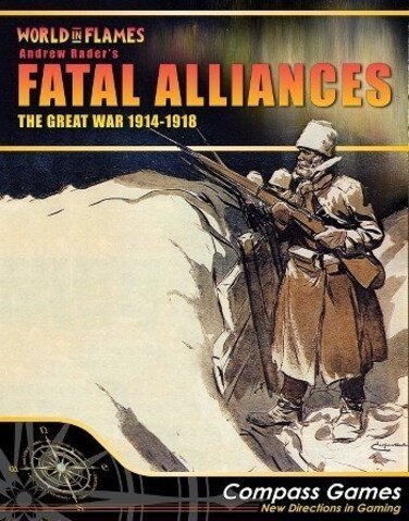 CPS Fatal Alliances the Great War 191418 Boardgame 3rd Edition