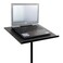 RockJam Tripod Laptop Stand Projector Stand  DJ Rack 20 x 16 Plate  Adjustable Height 25 to 44