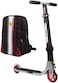 Ferrari Collapsible Two Wheels Scooter Black