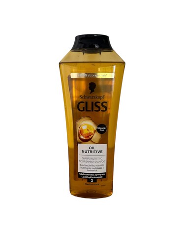 Gliss Oil Nutritive Shampoo 136 Ounce
