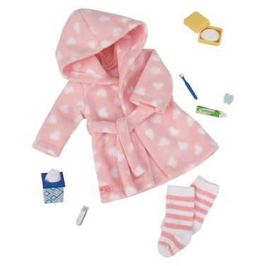 Our Generation Good Night Sleep Tight Robe 18 Doll Clothes  Accessories