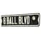 Open Road Brands 8 Ball BLVD Embossed Metal Street Sign