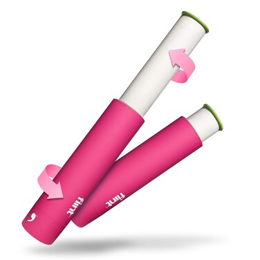 Flint Retractable Lint Roller Refillable 30 Sheets Pink