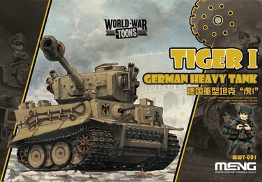 MENG WWT001 Model Tiger I German Heavy Tank World War Toon