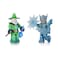 Roblox Action Collection  Emerald Dragon Master  Frost Guard General Two Figure Bundle Includes 2 Exclusive Virtual Items