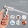 Cloth Bidet Sprayer for Toilet Handheld Bidet Toilet Attachment Sprayer Bathroom Sprayer Kit Stainless Steel Baby Diaper Cloth Washer and Full Pressure Leakproof Pet Shower Sprayer 12 Tvalve