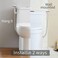 Cloth Bidet Sprayer for Toilet Handheld Bidet Toilet Attachment Sprayer Bathroom Sprayer Kit Stainless Steel Baby Diaper Cloth Washer and Full Pressure Leakproof Pet Shower Sprayer 12 Tvalve