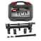 Powerbuilt Universal Pulley Puller Kit Specialty Engine and Drive Train Tool Set Remove Serpentine Pulleys Service Car Vehicles Storage Case 648443