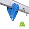 Tractel Corso Beam Clamp  Adjustable Clamp  1 Ton  2200 lbs Load Capacity  3 to 9 Inch Opening  Heavy Duty Design  Industrial Strength  LT1B Model CC07009