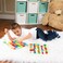 ToyToEnjoy Alphabet Puzzles  Wooden Upper Case Letter and Number Learning Board Toy  Ideal for Early Educational Learning for Kindergarten Toddlers  Preschools