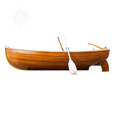 Wooden Boat USA K100M Little Bear Wooden Dinghy Matte Finish Red
