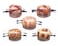 Penta Angel 100PCS 17mm Natural Painted Pattern Barrel Wood Beads Round Loose Wooden Beads Bulk for Art  Craft Project and Jewelry Making
