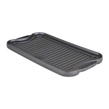 Viking Culinary Cast Iron Reversable Preseasoned Griddle 20 inch Oven Safe Handwash Only Works on All Cooktops including Induction