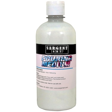 Sargent Art Pouring Acrylic Medium16 Fl Oz White