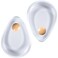 Silicone Makeup Sponge SiliBuki Edge  2 PACK by The Aurora Collections  Replace your Makeup Sponge Powder Puff Today