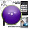 Bosu 7210850 Home Gym Equipment The Original Balance Trainer 65 cm Diameter Purple and Green