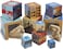 Goodnight Goodnight Construction Site Stacking Nesting Block Set with Wood Shaped Vehicles 6