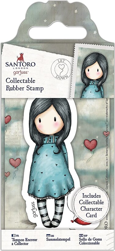Santoro Gorjuss Mini Stempel Nr 60 Im Stich lassen