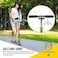 Swagtron K1 TwoWheel Kick Scooter for Kids  Teens Adjustable for 40 to 72 ABEC9 Bearings Next Gen FoldnLock System  Kickstand BlueSilver