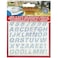Revell Pinewood Derby Peel  Stick Holographic Decal NumbersLetters