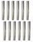 7 Inch Hair Cutting Combs Barbers  Hairstylist Combs Gray 1 DZ