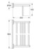 Grohe 40462001 BauCosmopolitan MultiTowel Rack 510mm Polished Chrome