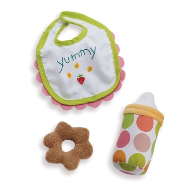 Manhattan Toy Wee Baby Stella Feeding Baby Doll Accessories Set for 12 Dolls