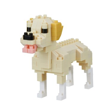 Nanoblock Labrador Retriever Building Kit Brown