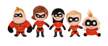 Just Play The Incredibles Stylized Bean Collector Pack