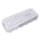 HQMaster 1100Pcs Eyeglass Glasses Spectacles Tiny Screws Nut Washer Assortment  5 Pairs Nose Pads Repair Tool Kit Set with Tweezer Micro Screwdriver Rectangular Case