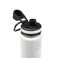 Takeya Originals 24 oz Vacuum Insulated Stainless Steel Water Bottle with Straw Lid White