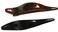 Parcelona French Brill Beak Small Set of 2 Alligator Side Slide Jaw Hair Claw Clips Made in France BlackTortoise Shell