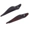 Parcelona French Brill Beak Small Set of 2 Alligator Side Slide Jaw Hair Claw Clips Made in France BlackTortoise Shell