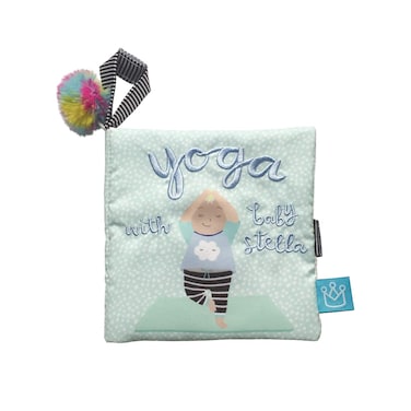 Manhattan Toy Baby Stella Yoga Soft Book and Baby Doll Accessory
