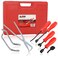 ABN Universal Drum Brake Puller 8Piece Set with Carrying Case  Master Removal Tool Kit for Automotive Drum Brakes