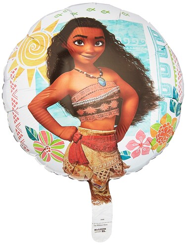 Anagram Moana Foil Balloon 18 Multicolored