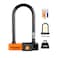 Kryptonite Evolution Lite Mini6 Bike ULock Lightweight AntiTheft Bicycle U Lock 11mm Steel Shackle with Keys High Security Lock for Bicycles Scooters